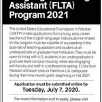 Application Open for Fulbright Scholarship - Jang Newspaper