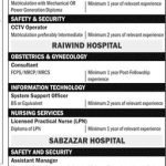 Jobs in Indus Hospitals Lahore - Senior Registrar, Infection Control Practitioner and more